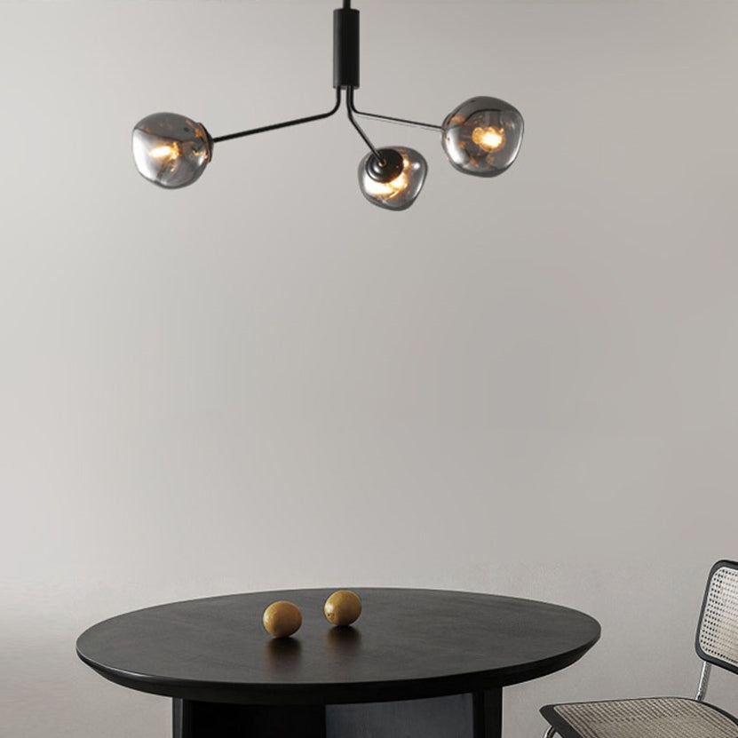 Modern Molecular Lava Glass Living Room Chandelier