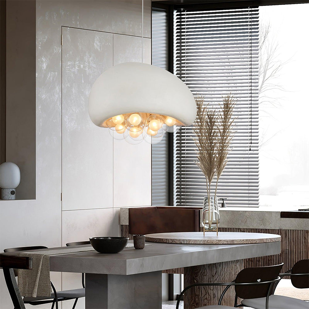 Micro-Cement Nordic Cream Style Pendant Light