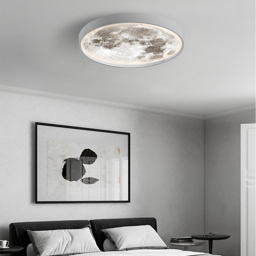 Creative Led Moon Light Shade Ceiling Lamp