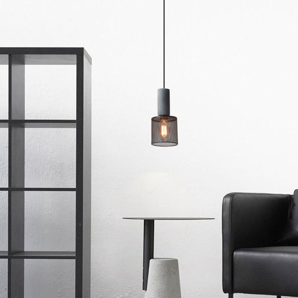 Black LED Chandelier Minimalist Pendant Lighting -Lampsmodern
