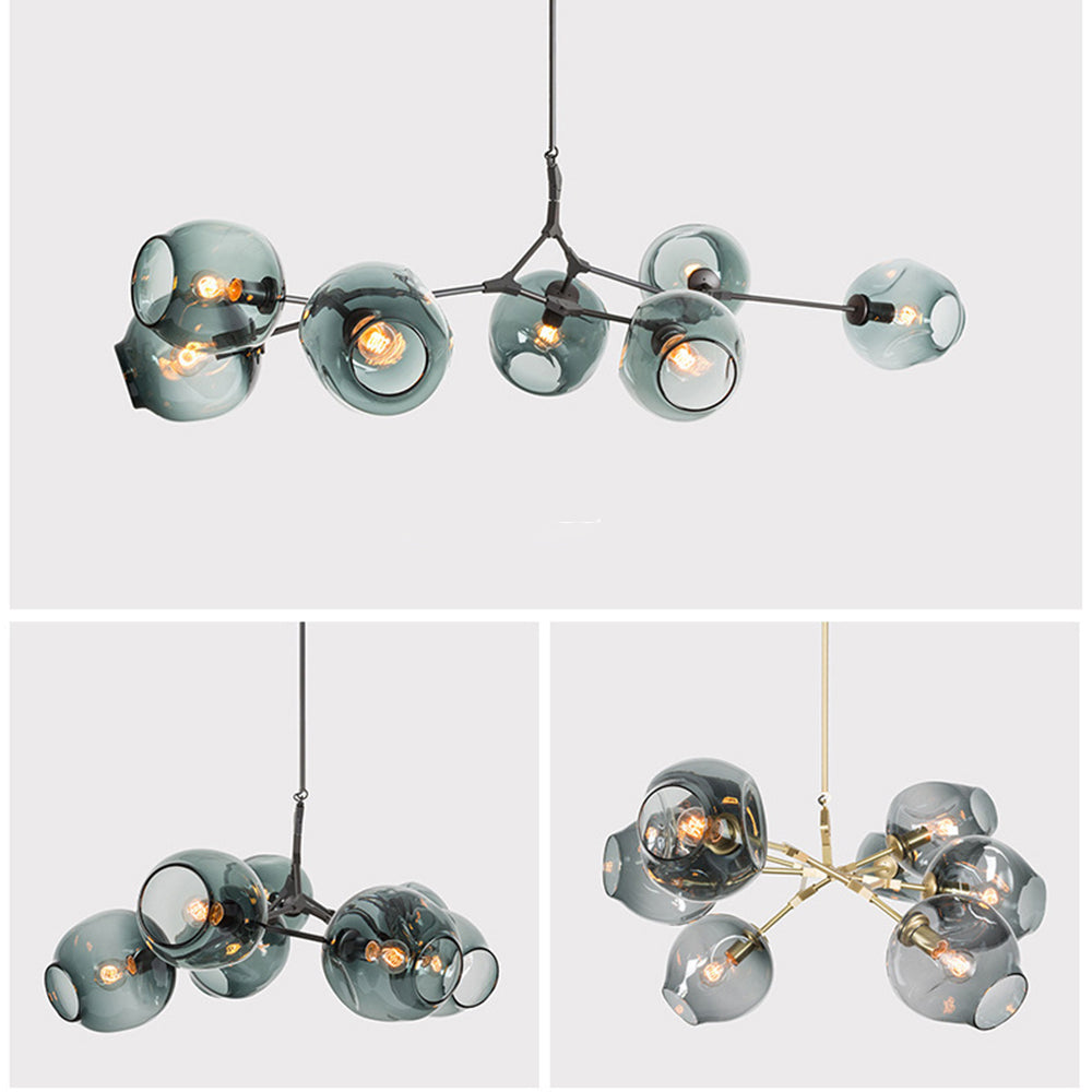 Bifurcation Bubble Glass Sputnik Chandelier -Lampsmodern
