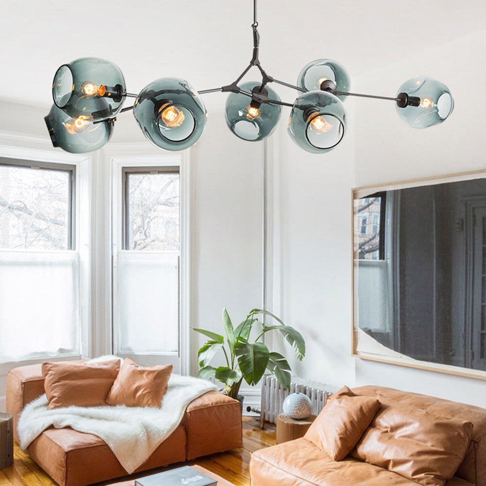 Bifurcation Bubble Glass Sputnik Chandelier -Lampsmodern
