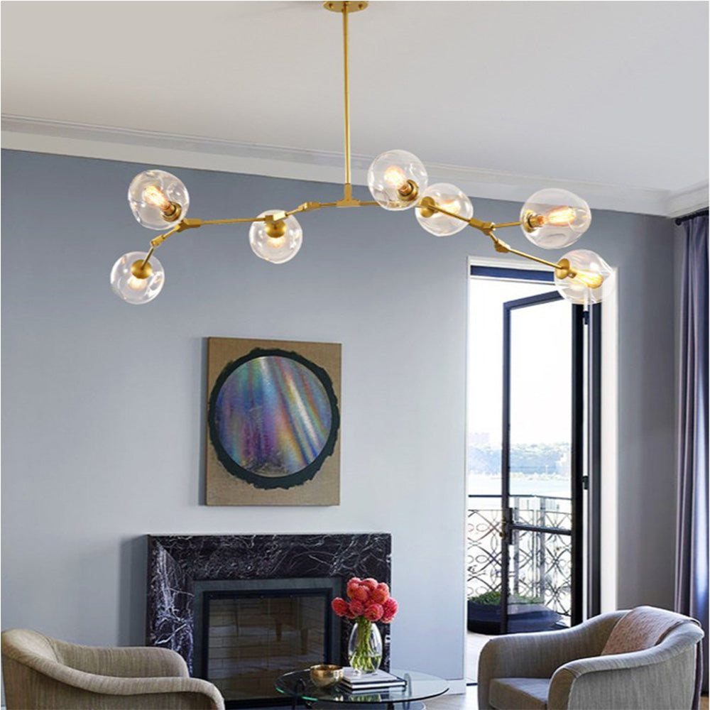 Bifurcation Bubble Glass Sputnik Chandelier -Lampsmodern