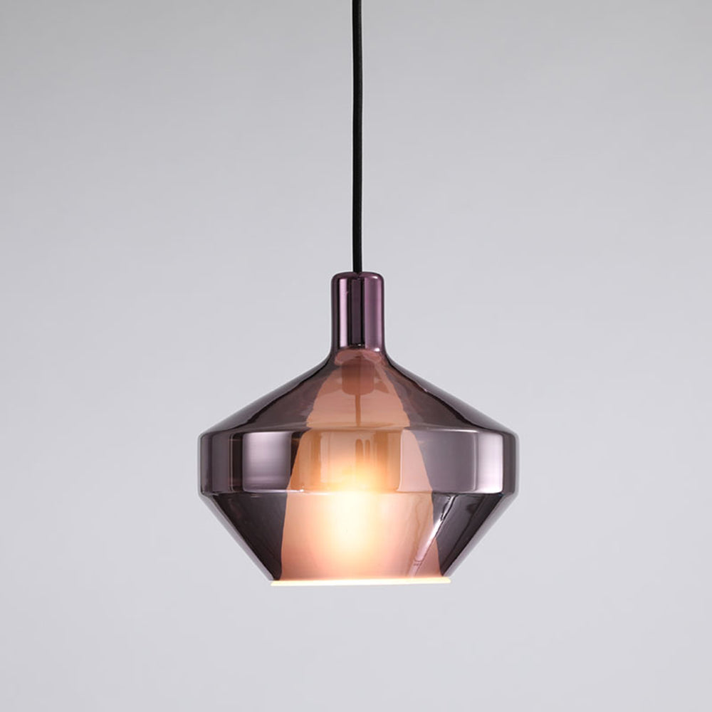 Modern Multicolored Glass Pendant Lamp for Dining