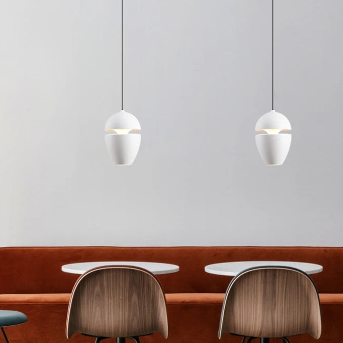 Simple Small 1-Light Bedside Pendant Light for Bedroom