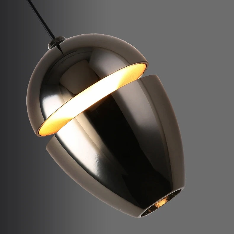 Simple Small 1-Light Bedside Pendant Light for Bedroom
