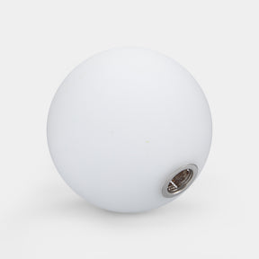 Modern White Pendant Light Replacement Round Glass Globe
