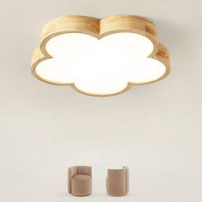 Flower Shaped LED Flushmount Ceiling Light