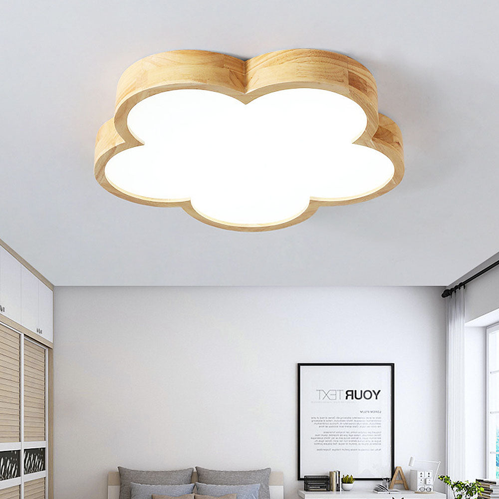 Flower Shaped LED Flushmount Ceiling Light