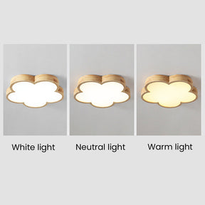 Flower Shaped LED Flushmount Ceiling Light