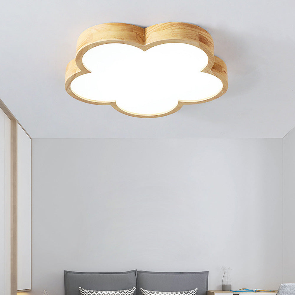 Flower Shaped LED Flushmount Ceiling Light