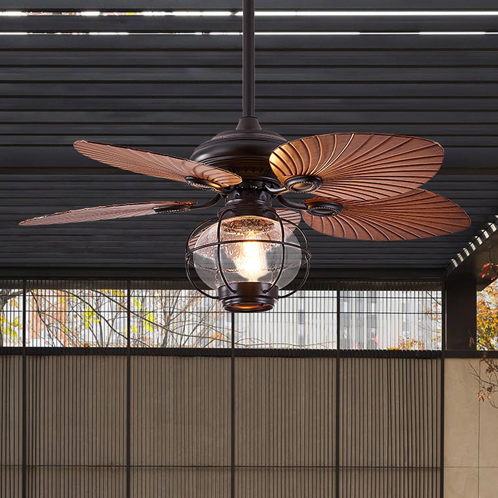 Retro Creative Flying Ceiling Fans with Outdoor Lights