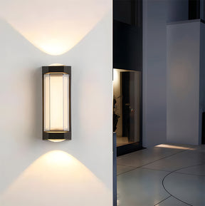 Modern Cylinder Aluminum Waterproof Outdoor Wall Light