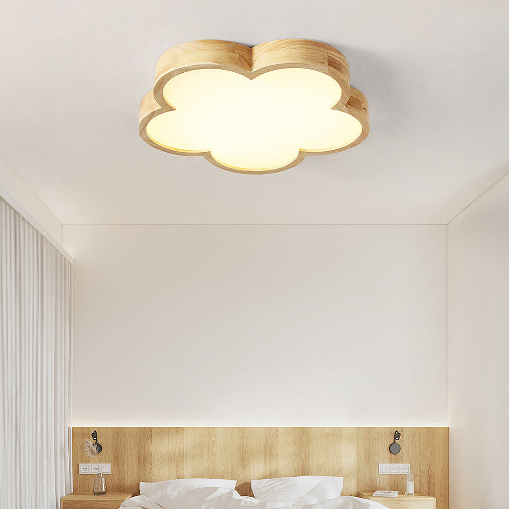 Flower Shaped LED Flushmount Ceiling Light
