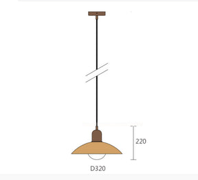 Nordic Metal Dining Room Colorful Plug-in Pendant Light