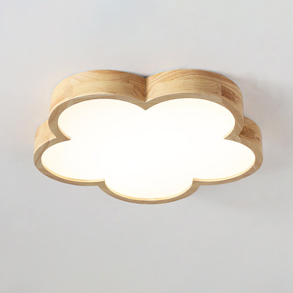 Flower Shaped LED Flushmount Ceiling Light