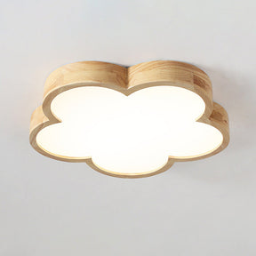 Flower Shaped LED Flushmount Ceiling Light