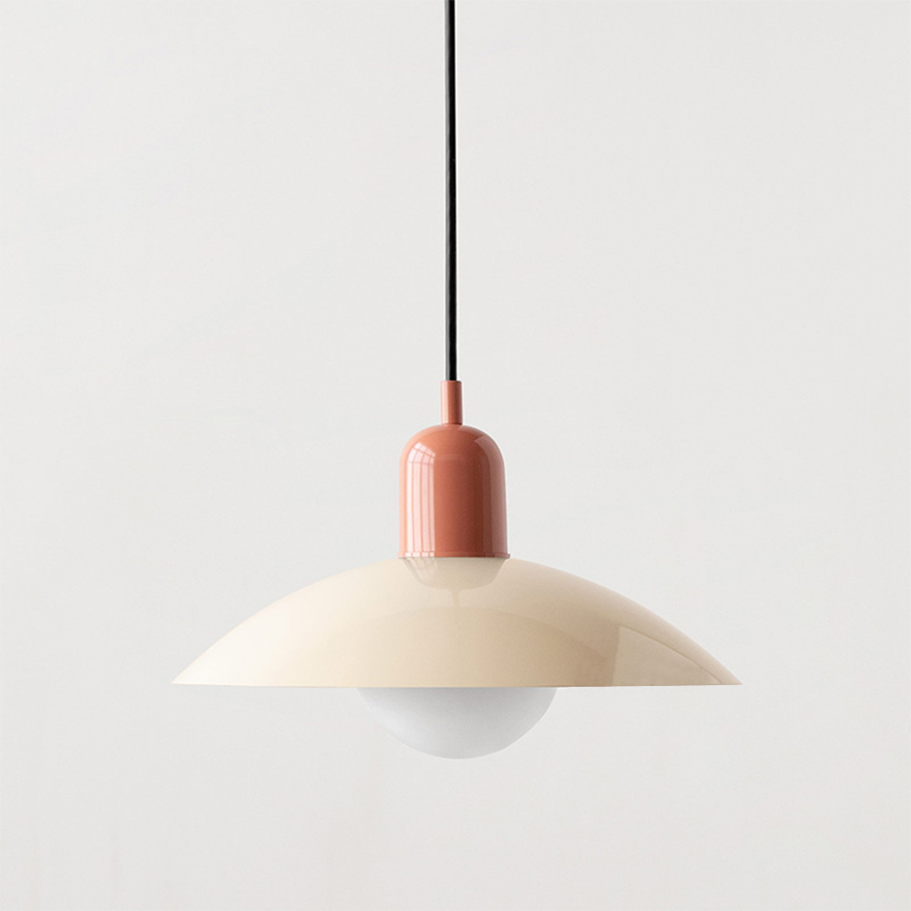Nordic Metal Dining Room Colorful Plug-in Pendant Light