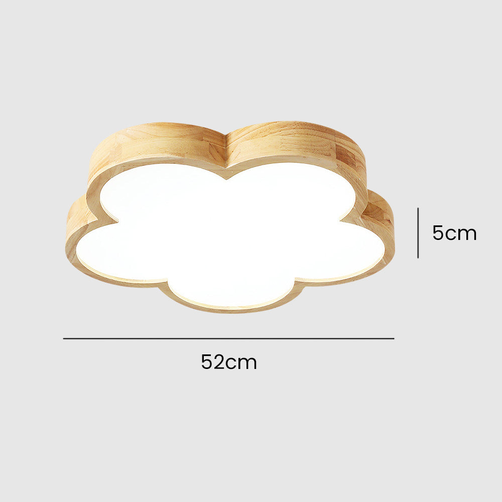 Flower Shaped LED Flushmount Ceiling Light