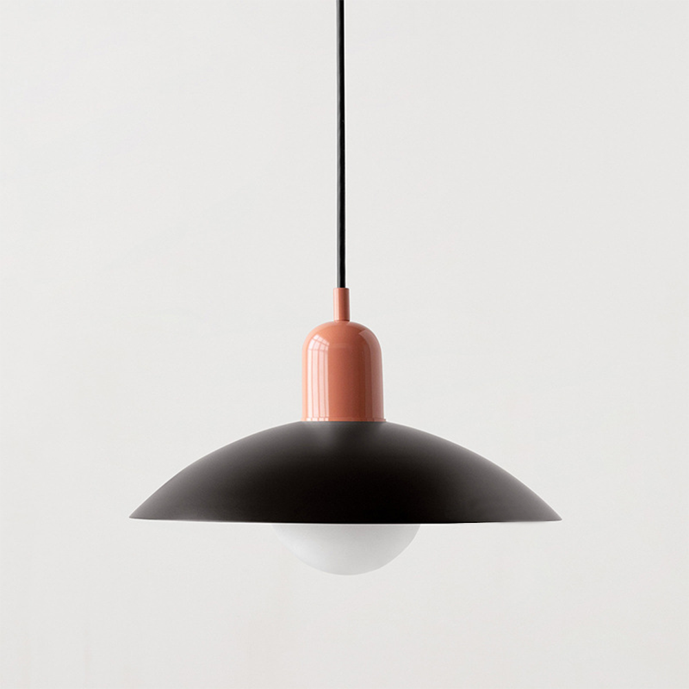 Nordic Metal Dining Room Colorful Plug-in Pendant Light