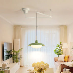Modern Morandi Layered Metal Hanging Lights
