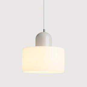 Modern Bauhaus Fresh Glass Pendant Light For Kitchen Island