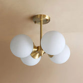 LED Glass Ball Ceiling Lamp
