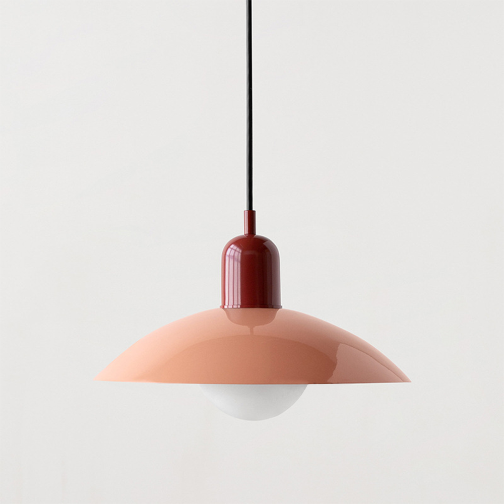 Nordic Metal Dining Room Colorful Plug-in Pendant Light