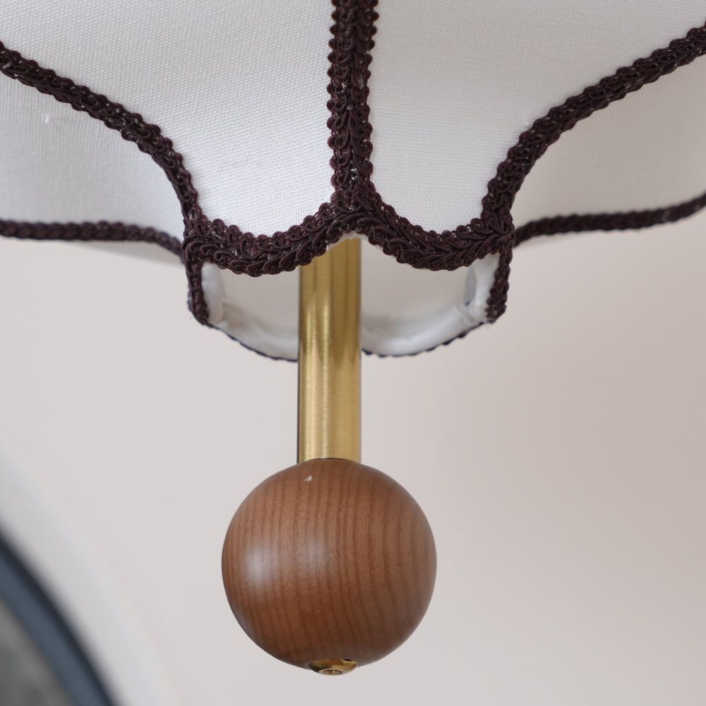 Lantern-shaped Fabric Pendant Lights for Living Room