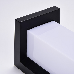 Black and White Acrylic Outdoor Wall Lantern for Porch