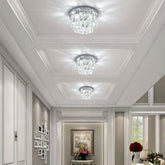 Mid-Century Elegance Tassel Semi-Flush Mount Ceiling Lamp