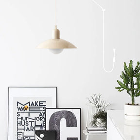 Nordic Metal Dining Room Colorful Plug-in Pendant Light