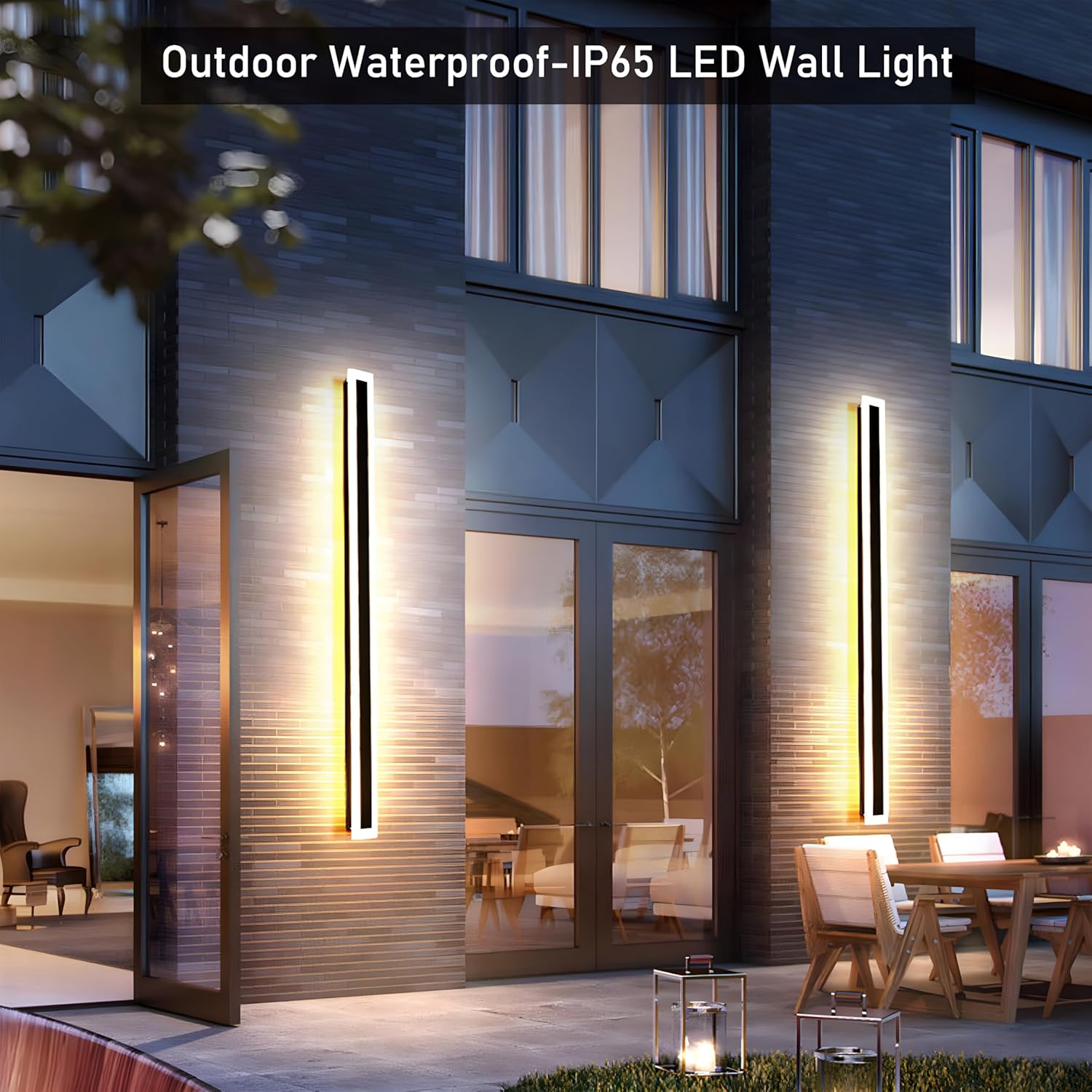 IP65 Waterproof Up Down Outdoor Wall Lights