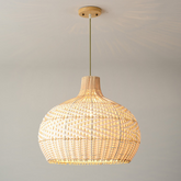 Modern Rattan Handwoven Pendant Light