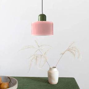 Modern Bauhaus Fresh Glass Pendant Light For Kitchen Island