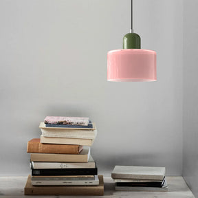 Modern Bauhaus Fresh Glass Pendant Light For Kitchen Island