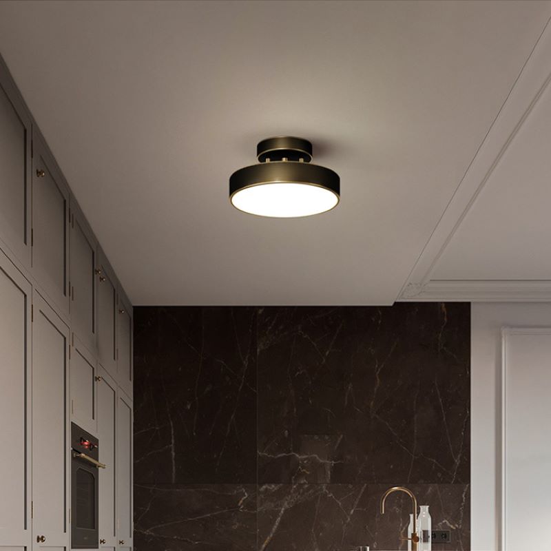 Lampsmodern Ceiling Lamp Nordic Industrial Simple Round LED Ceiling Light