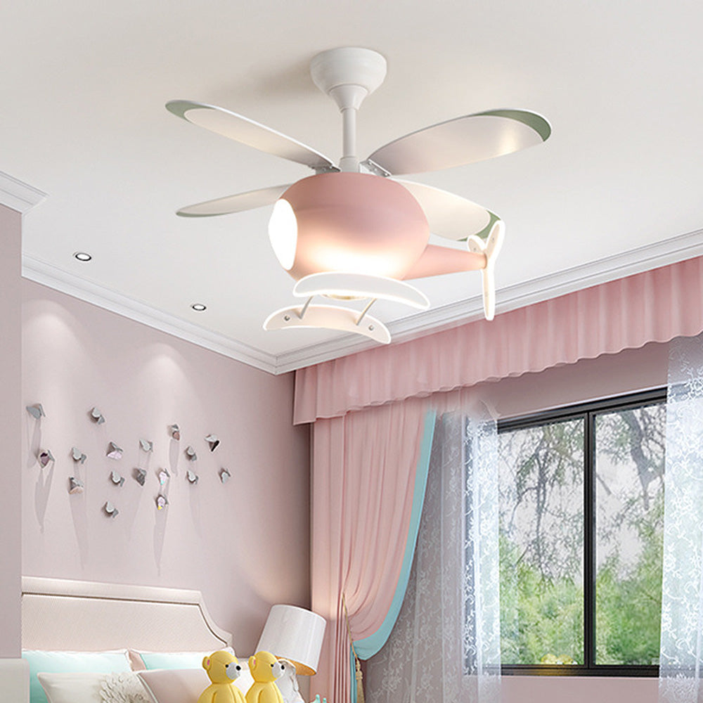 Creative Flying Machine Ceiling Fans with LED Lights