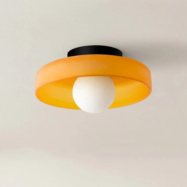 Modern Round Flush Mount Kitchen Ceiling Light