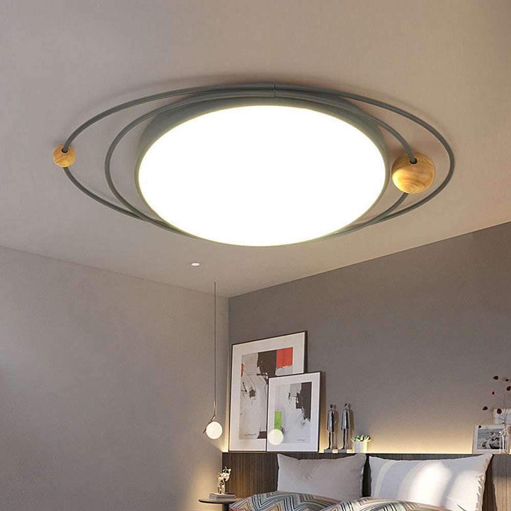 Luxury Planet Pattern LED Ceiling Light