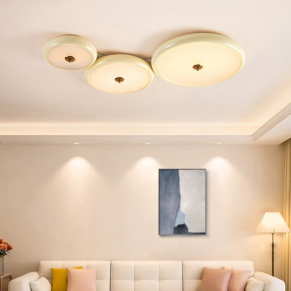 Contemporary Circular LED Ceiling Lamp