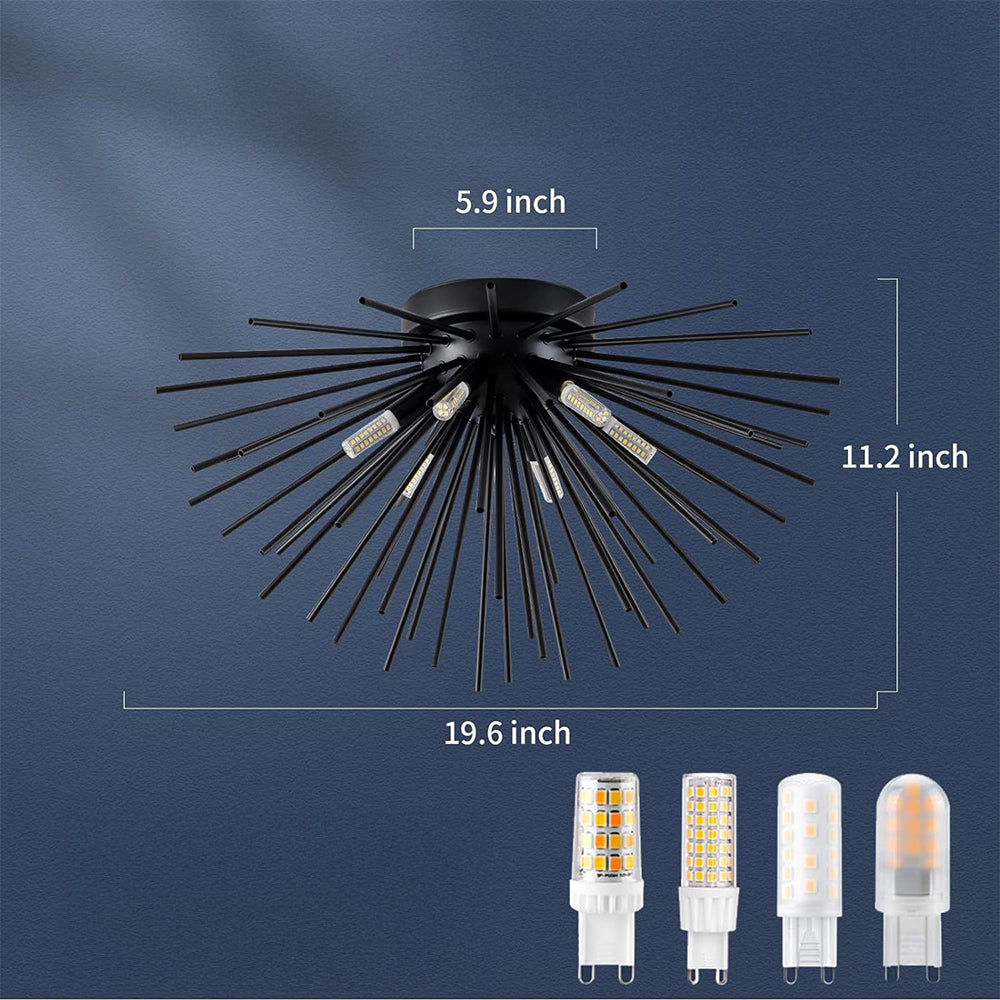 Contemporary Hedgehog Shape Chandelier