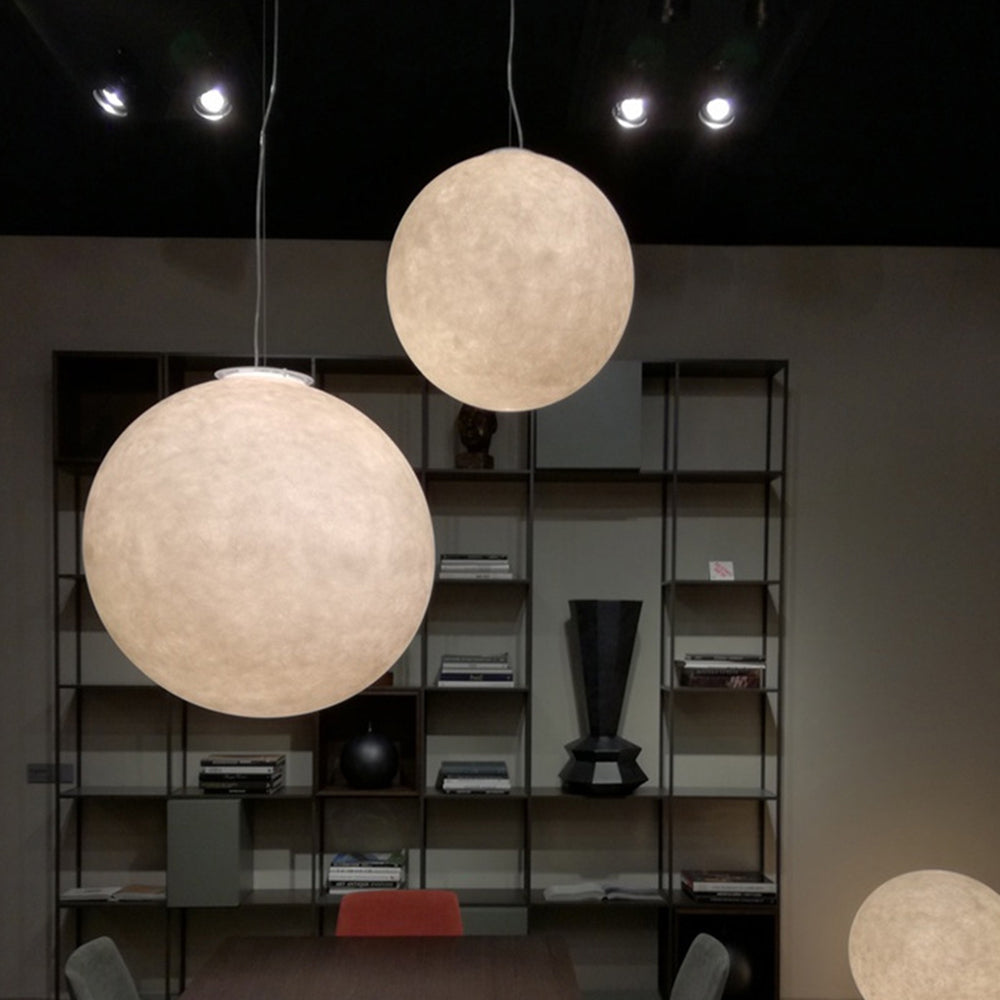 Creative Moon Pendant Light Ball Floor Lamp