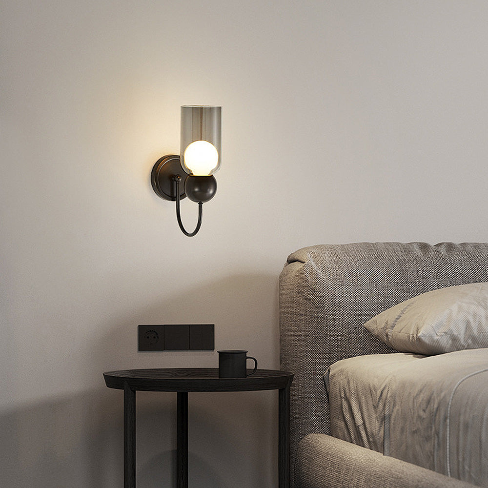 Contemporary Clear Shade Nordic Wall Light