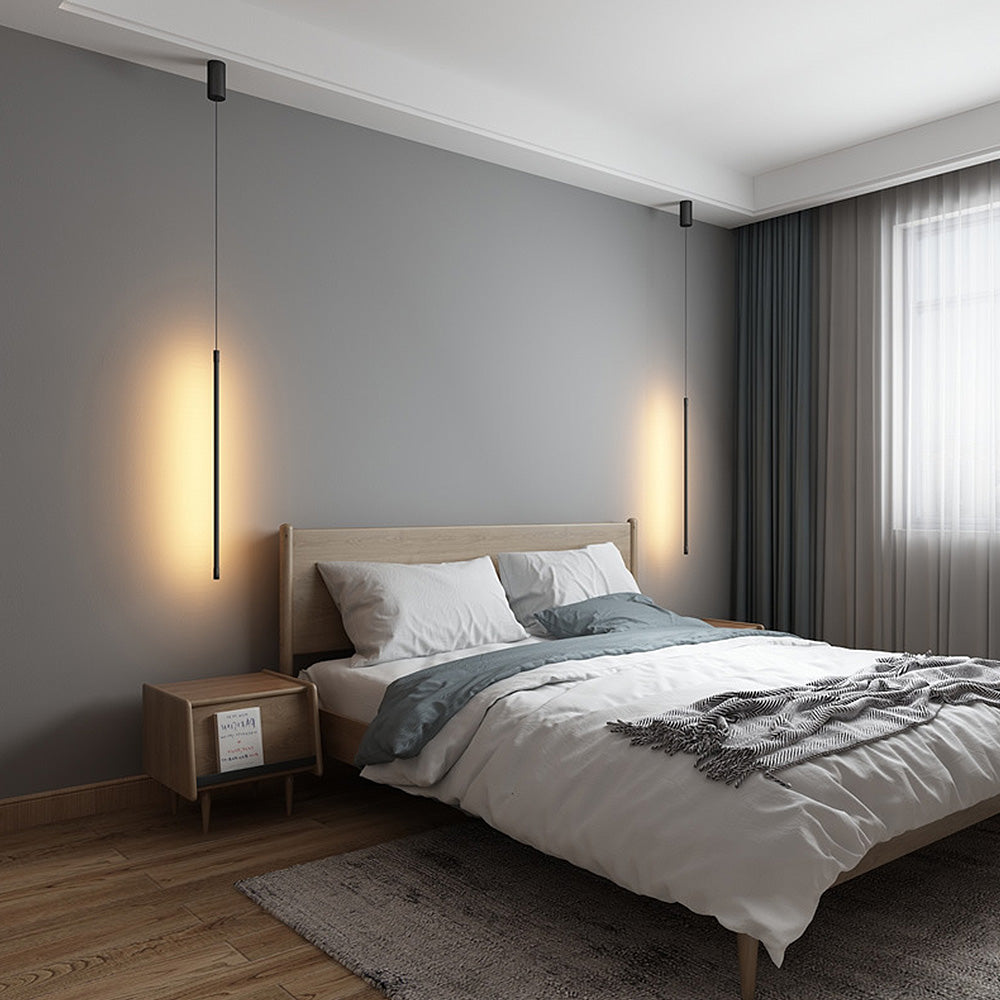 Scandinavian Aluminum Bedside LED Pendant Light