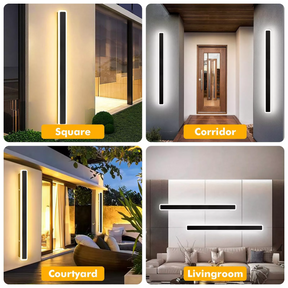 IP65 Waterproof Up Down Outdoor Wall Lights