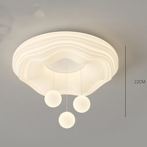 French Warm Ceiling Light For Kids Room