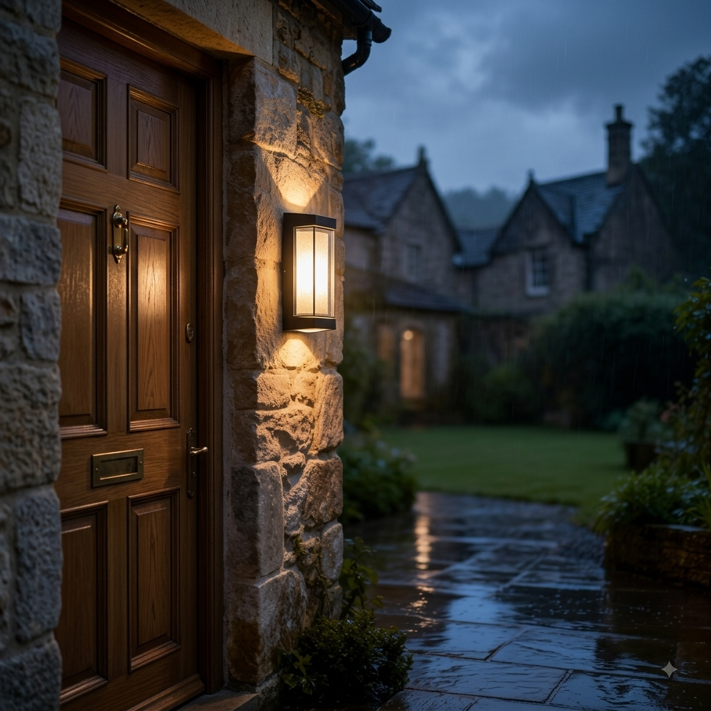 Modern Cylinder Aluminum Waterproof Outdoor Wall Light