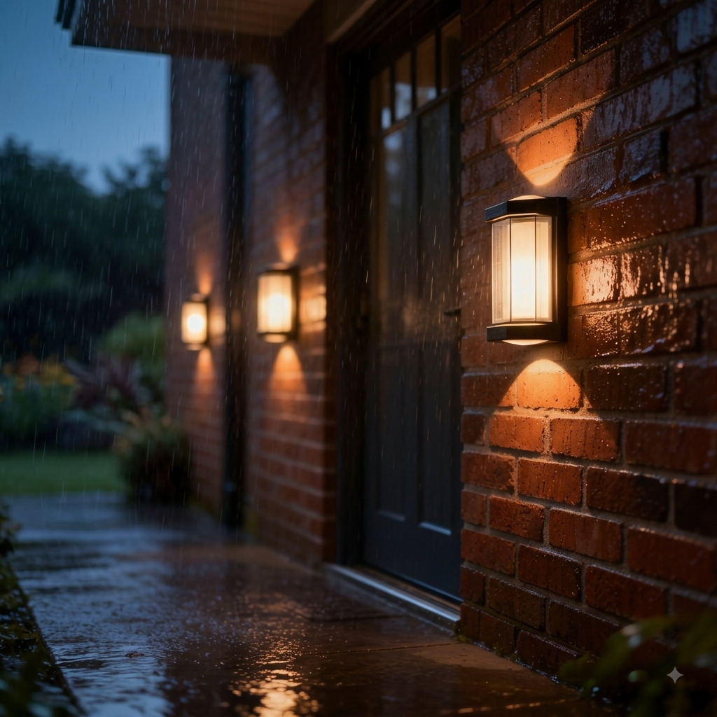 Modern Cylinder Aluminum Waterproof Outdoor Wall Light