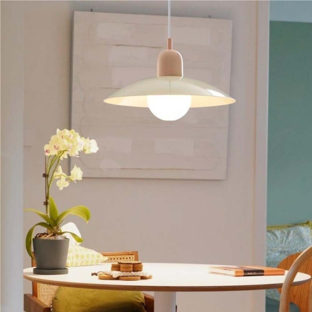 Nordic Metal Dining Room Colorful Plug-in Pendant Light